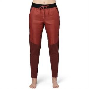 NEW FLYLOW GEAR womans puffer pant in maroon